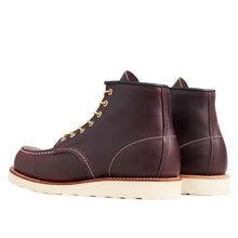 Load image into Gallery viewer, Classic Moc 6 Inch Boot 8847 - Black Cherry Excalibur Leather
