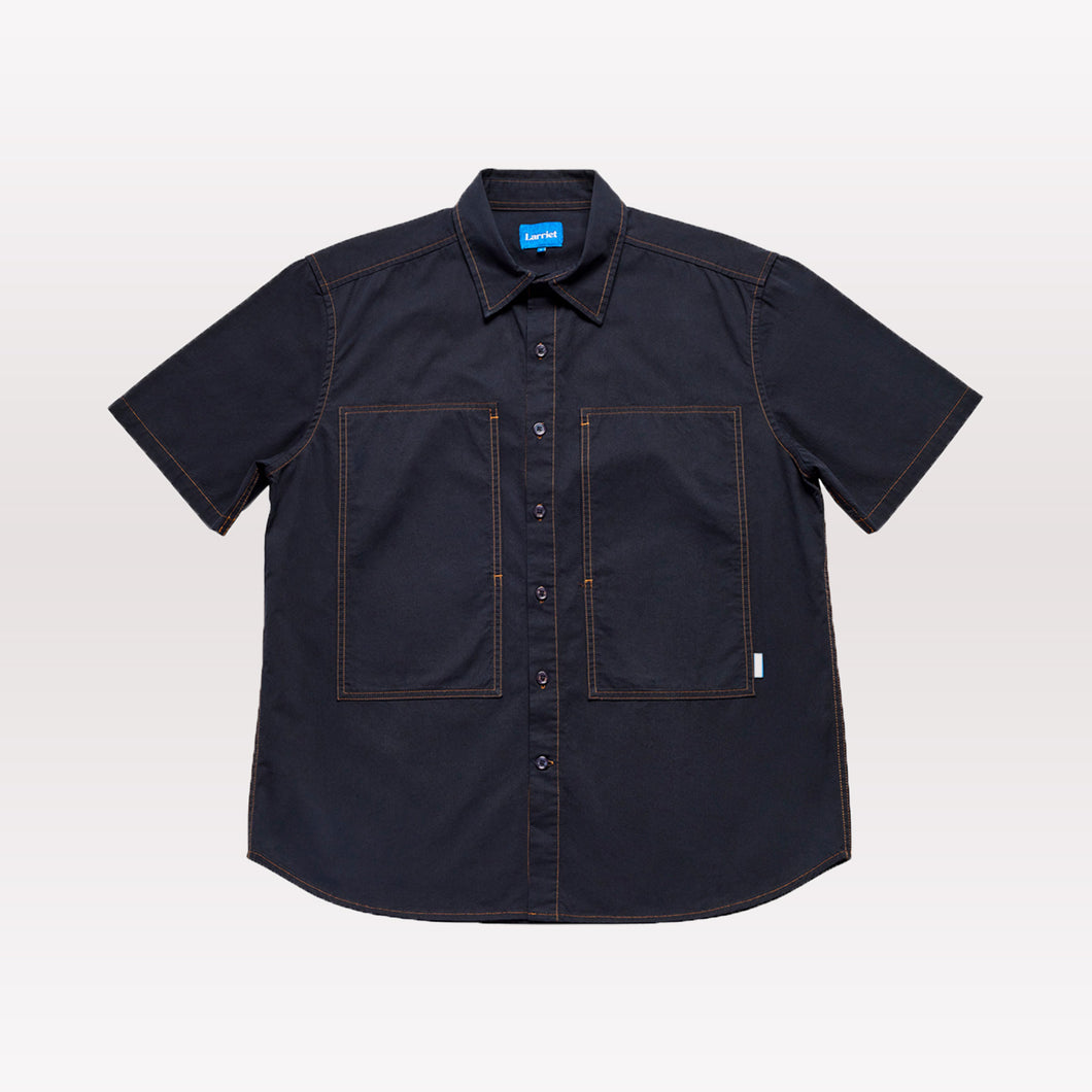 Cliff Short Sleeve Shirt - Navy