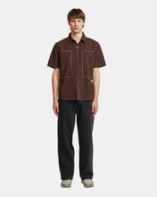 Load image into Gallery viewer, Cliff Short Sleeve Shirt - Chocolate
