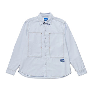 Cliff LS Shirt - Light Blue