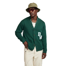 Load image into Gallery viewer, College Cardigan - Green
