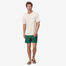 Load image into Gallery viewer, Hydropeak Volley Shorts 16 In. - Cliffs &amp; Coves: Conifer Green
