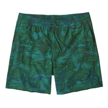 Load image into Gallery viewer, Hydropeak Volley Shorts 16 In. - Cliffs &amp; Coves: Conifer Green
