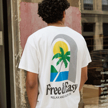 Load image into Gallery viewer, Costa Sol Tee - Coconut
