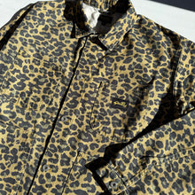 Load image into Gallery viewer, Coverall Jacket - Washed Leopard Camo Duck
