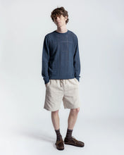 Load image into Gallery viewer, Crochet Crewneck Knit - Blue
