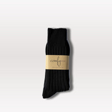 Load image into Gallery viewer, Alfred Knitted Socks - Black
