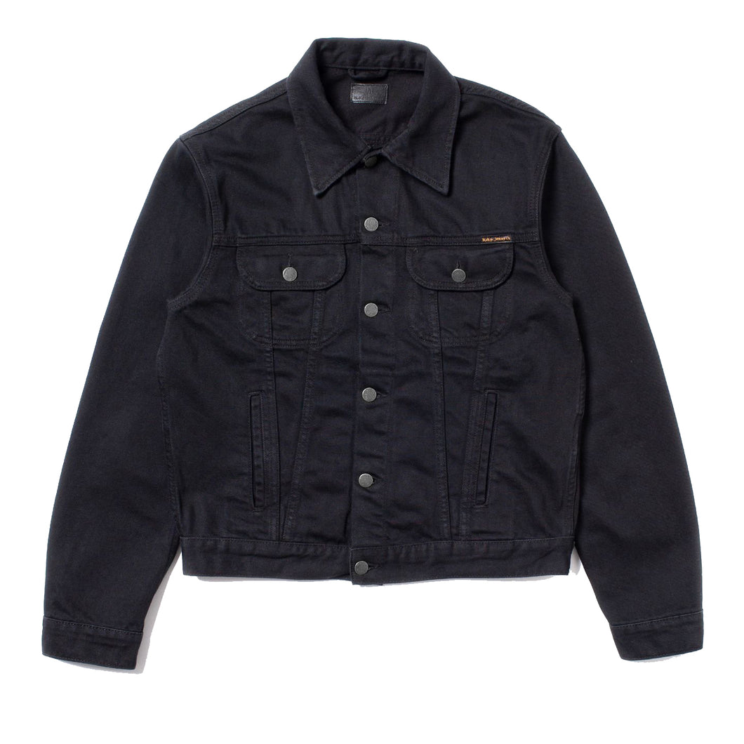 Danny Rinsed Denim Jacket - Black