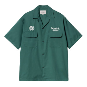 Deli Shirt - Rainforest / White