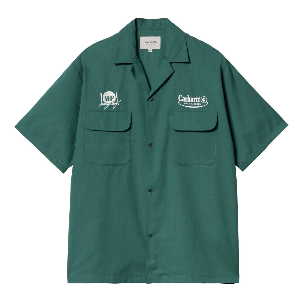 Deli Shirt - Rainforest / White