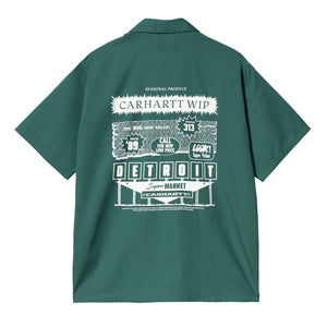 Deli Shirt - Rainforest / White