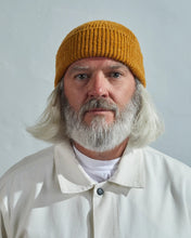 Load image into Gallery viewer, 4003 Speckled Donegal Wool Beanie - Yellow Speck
