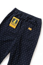 Load image into Gallery viewer, Classic Chef Pants - Navy Polka Dot
