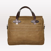 Load image into Gallery viewer, 24 Hour Tin Cloth Briefcase - Dark Tan
