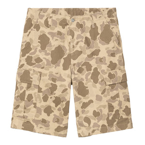Regular Cargo Short - Camo Duck Rinsed