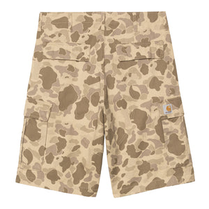 Regular Cargo Short - Camo Duck Rinsed