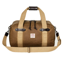 Load image into Gallery viewer, Tin Cloth Small Duffle Bag - Dark Tan
