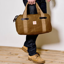 Load image into Gallery viewer, Tin Cloth Small Duffle Bag - Dark Tan
