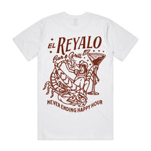 Load image into Gallery viewer, El Reyalo Cowgirl T-Shirt - White / Clay
