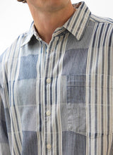 Load image into Gallery viewer, Epigraph Patchwork Pearce Shirt - Blue
