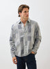 Epigraph Patchwork Pearce Shirt - Blue