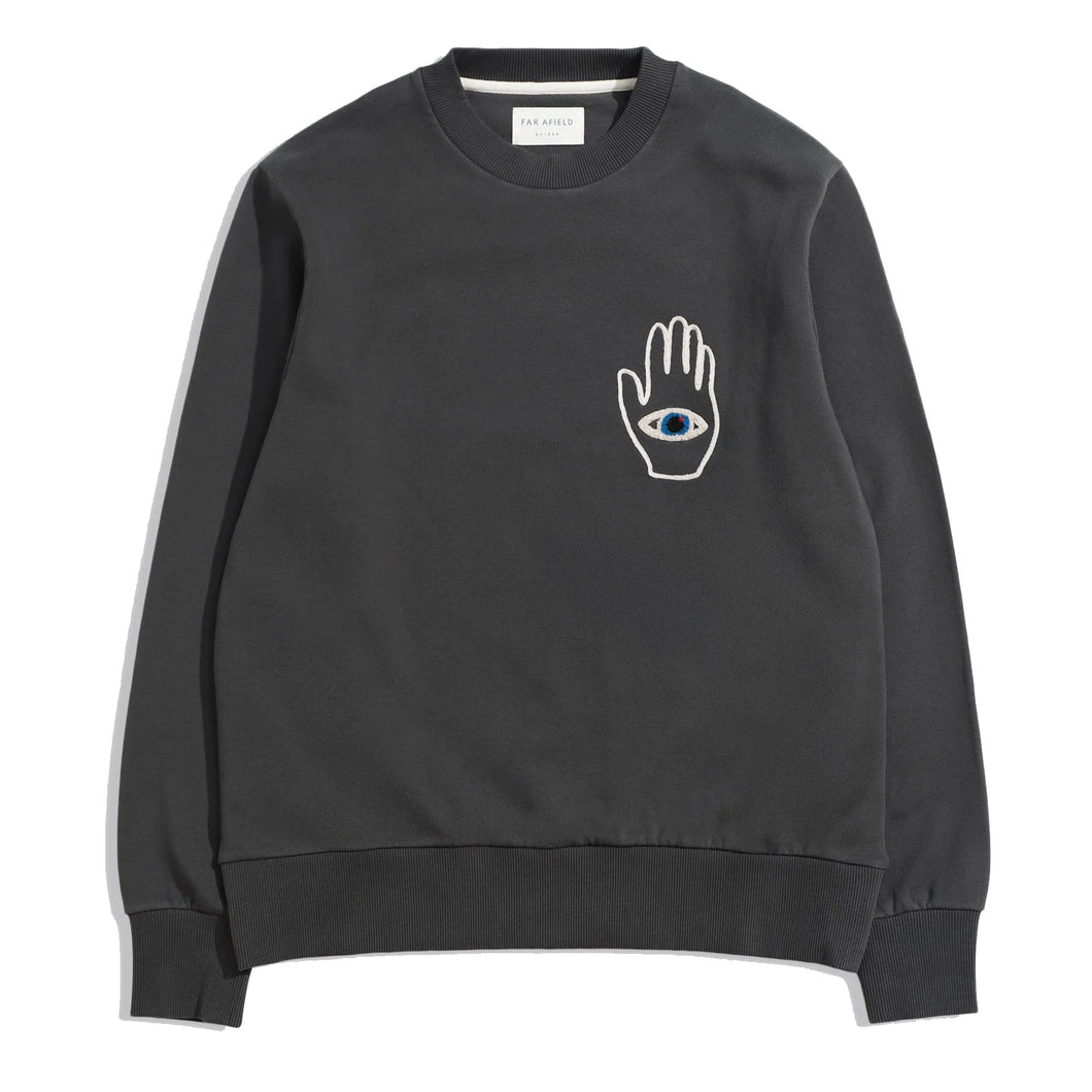 Hand Eye Sweatshirt - Grey