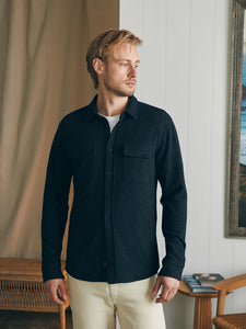 Legend Sweater Shirt - Heathered Black Twill