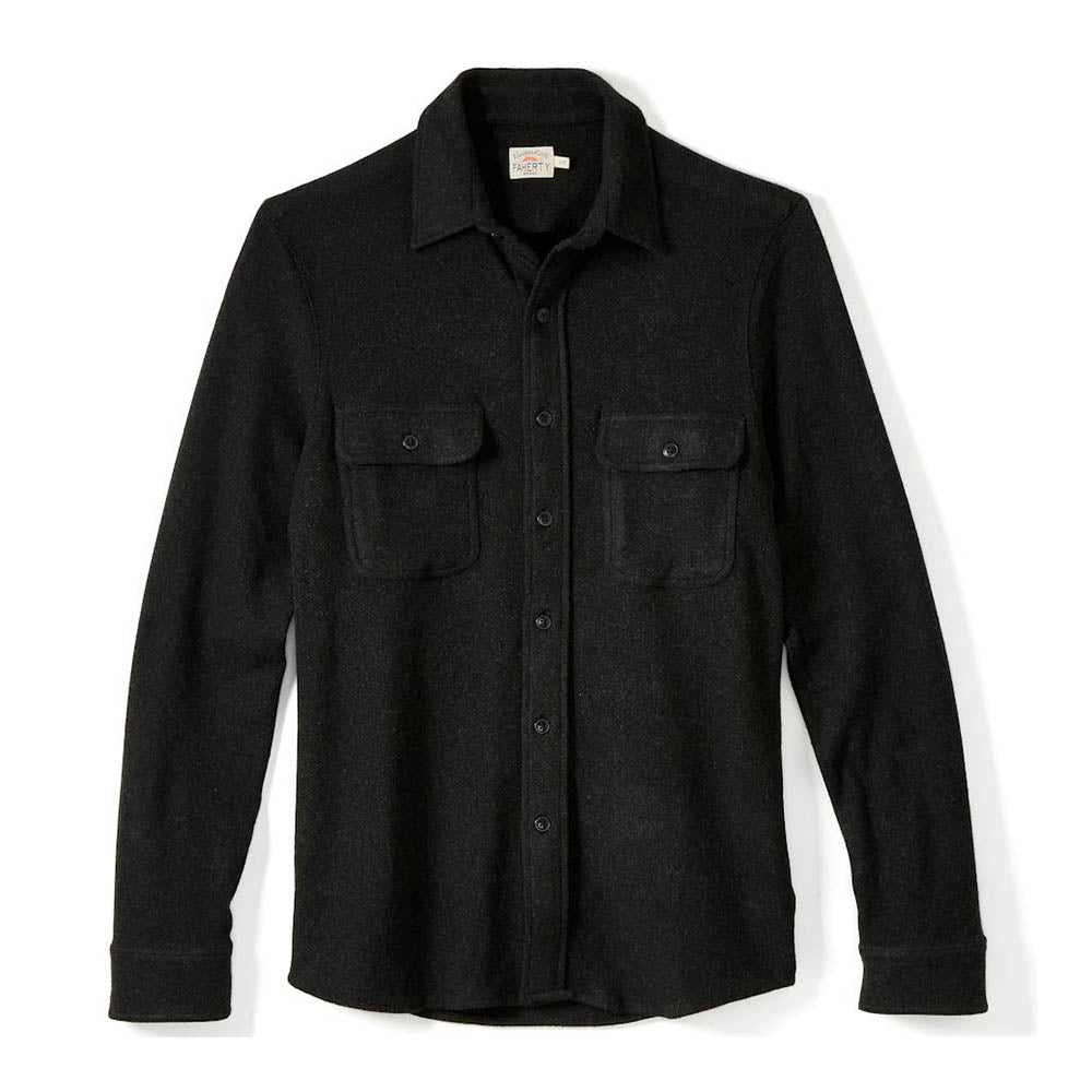 Legend Sweater Shirt - Heathered Black Twill