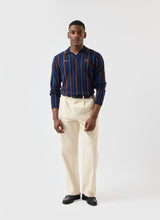 Load image into Gallery viewer, Citation Knitted Football Shirt - Navy
