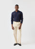Citation Knitted Football Shirt - Navy