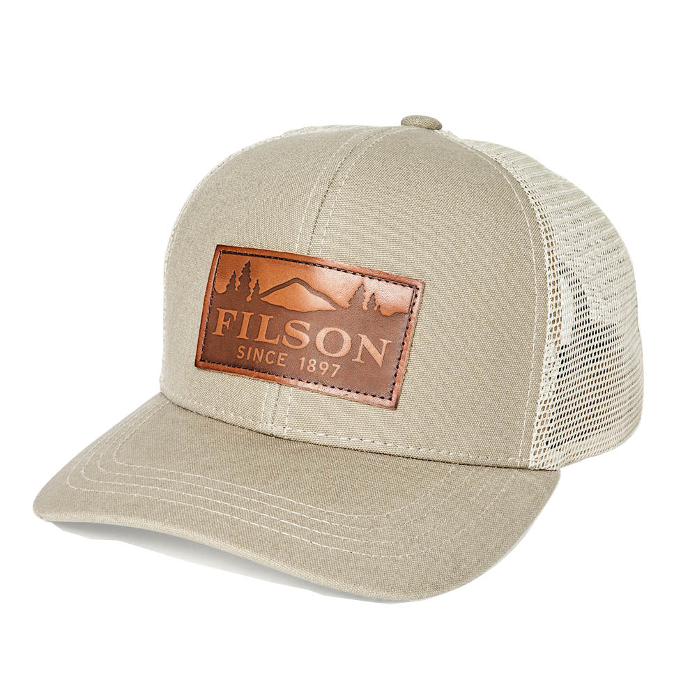 Dry Tin Logger Mesh Cap - Grey Khaki