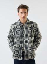 Load image into Gallery viewer, Glossary Patchwork Jacket - Grey Twill
