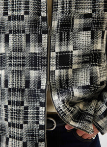 Glossary Patchwork Jacket - Grey Twill
