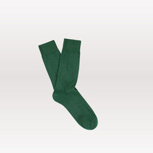Load image into Gallery viewer, Classic Ribbed Socks - Green
