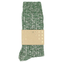 Load image into Gallery viewer, Melange Blend Socks - Green

