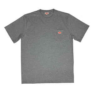 Heritage Pocket T Shirt - Misty Light Grey