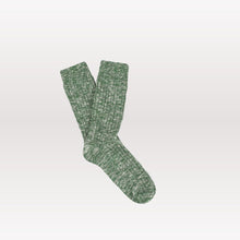 Load image into Gallery viewer, Melange Blend Socks - Green
