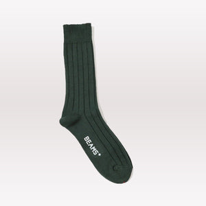 Rib Socks - Green