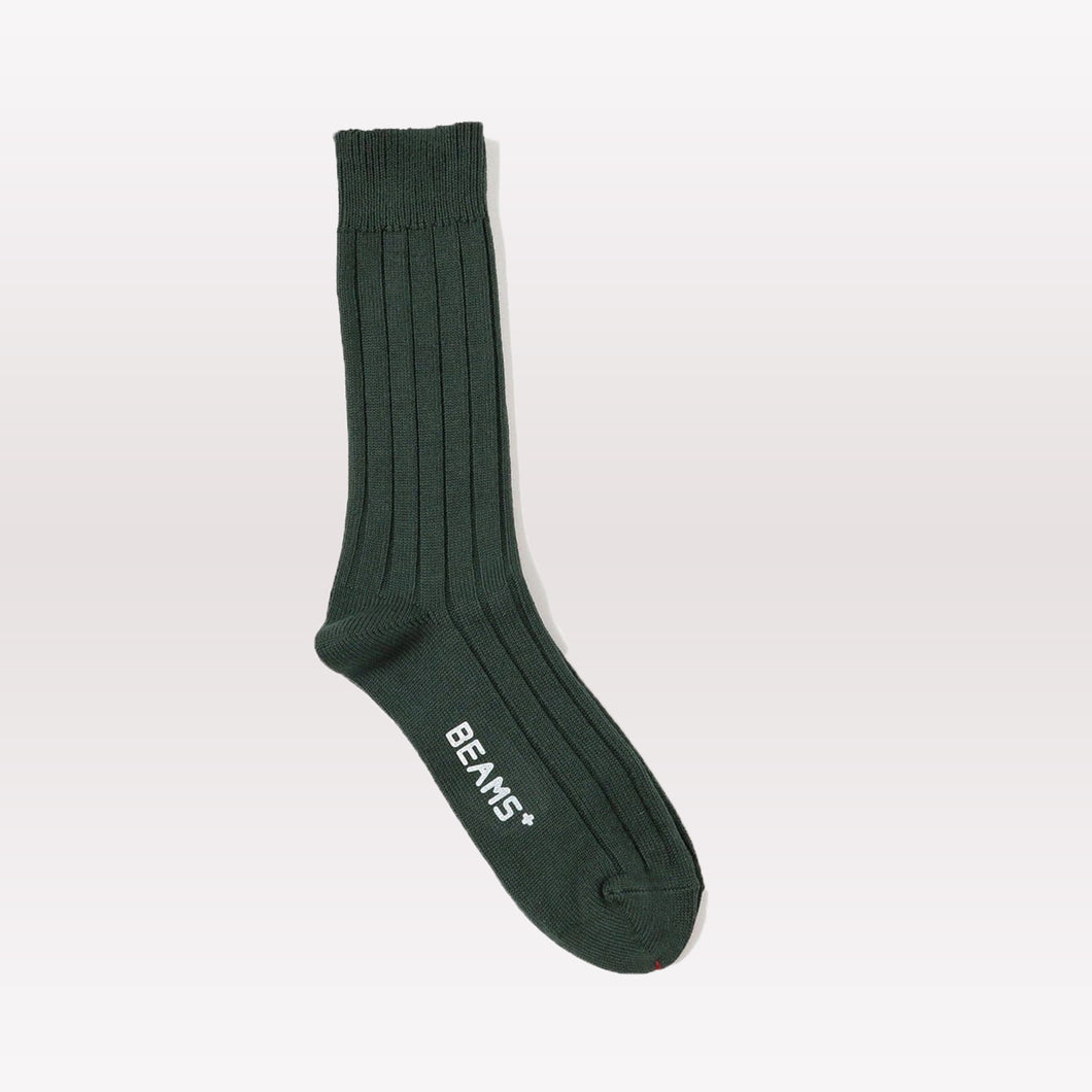 Rib Socks - Green