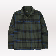 Load image into Gallery viewer, Fjord Flannel Shirt - Catch: Old Growth Green
