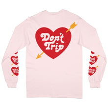 Load image into Gallery viewer, Heart &amp; Arrow LS Tee - Pale Pink

