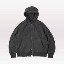 Load image into Gallery viewer, OG Pigment Dyeing Hood Zip Up Parka - Charcoal
