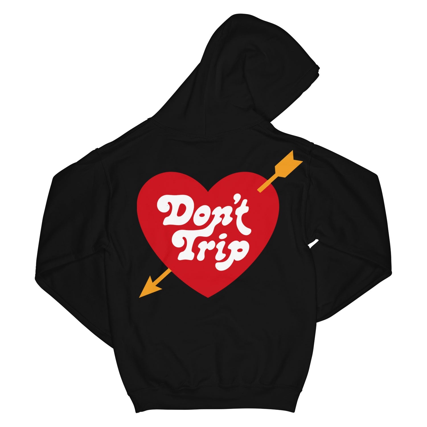 HERA x HERO ARROW HOODIE フーディBLACK x REDFree & Easy Heart