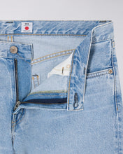 Load image into Gallery viewer, Edwin Regular Tapered Jeans Openend Blue Light Used detail
