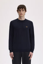 Load image into Gallery viewer, Classic Crew Neck Jumper - Navy
