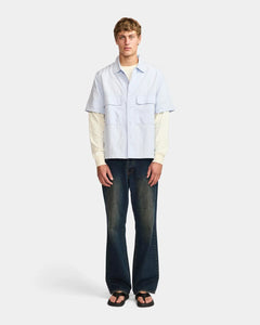Kendalls Short Sleeve Shirt - Dusty Blue