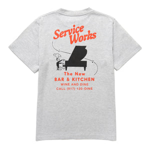 Bar & Kitchen Tee - Heather Grey