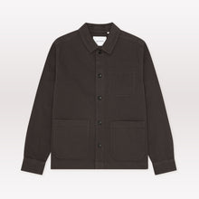 Load image into Gallery viewer, Layton Cotton Overshirt - Licorice
