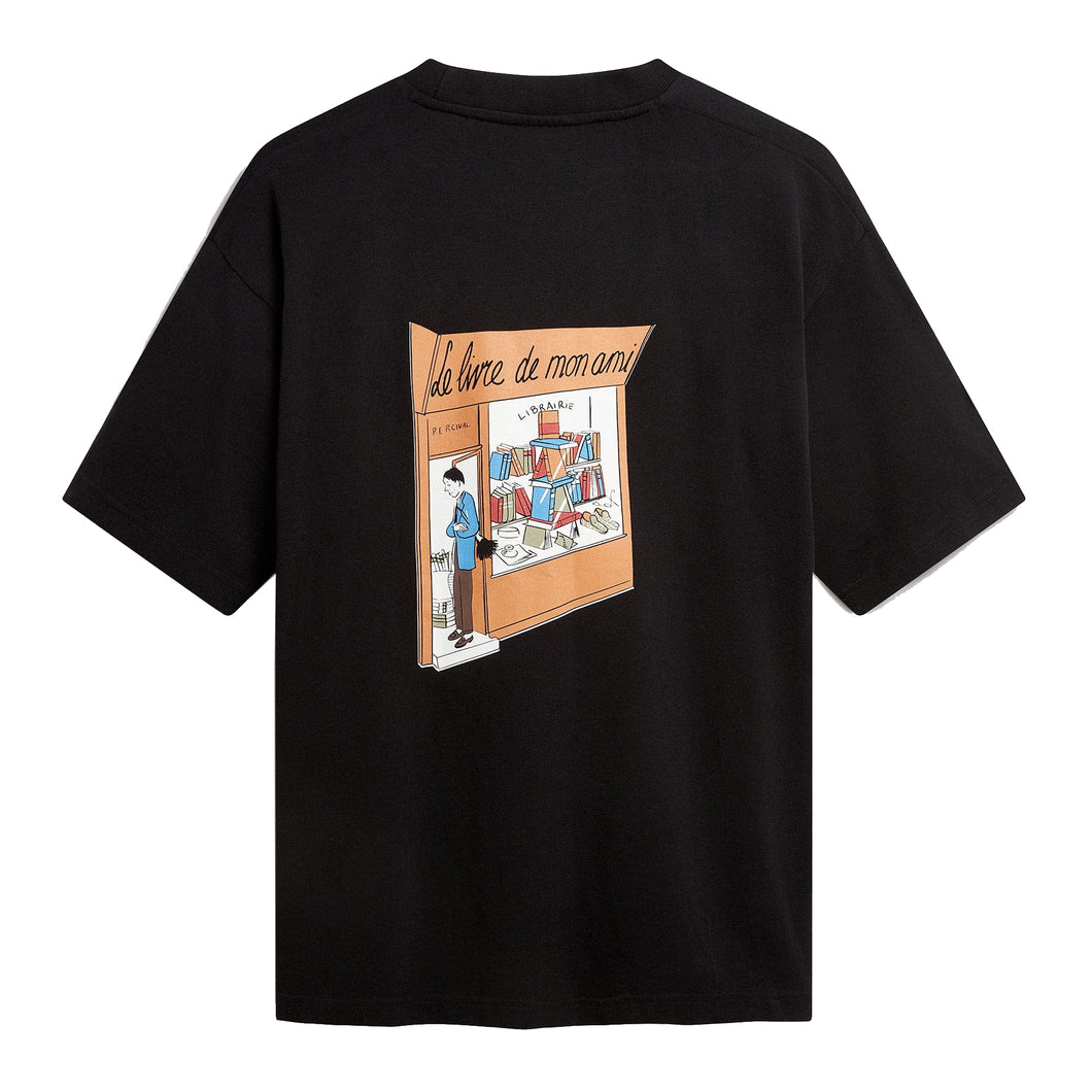 Le Livre De Mon Ami Oversized T Shirt - Black