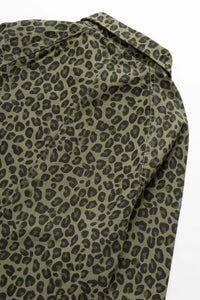 Front Of House Jacket - Green Leopard